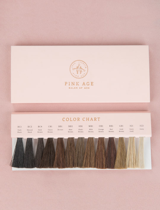 Care item) Color chart