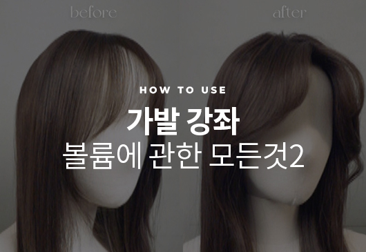 [Wig lecture | All About Volume #2]