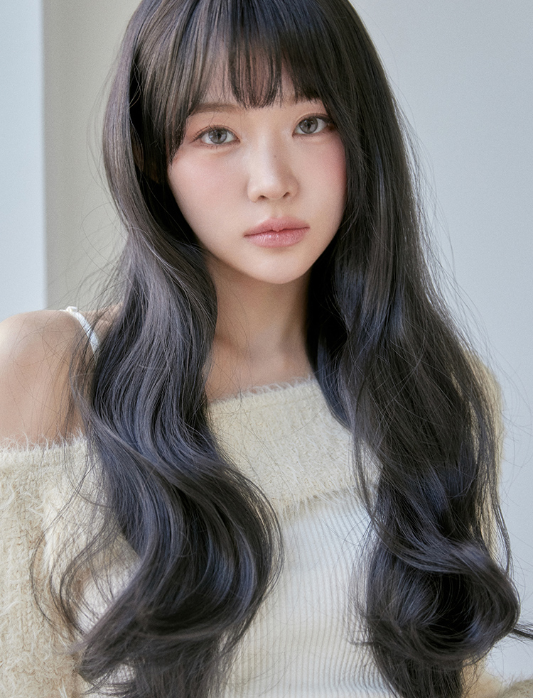 Full wig) Grace Hush Perm LP (Misty)