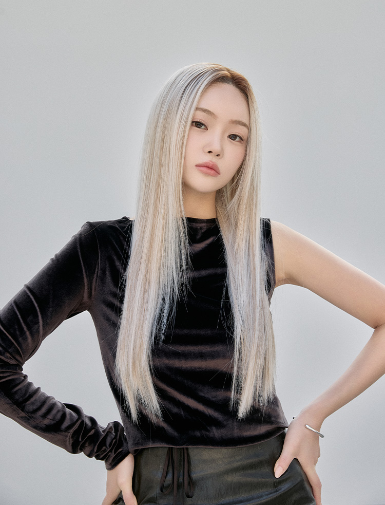 Handmade Full wig) Straight 25Inch slick cut (most yarns) ★Platinum blonde★