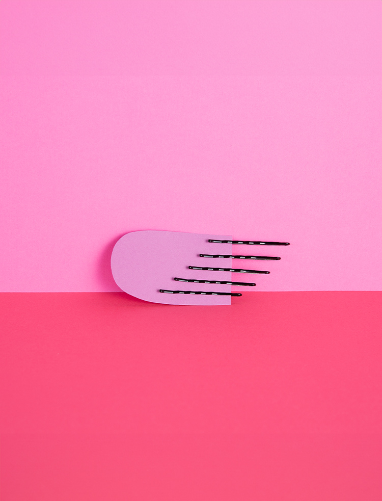 Care item) Bobby pins- Zigzag 10pcs