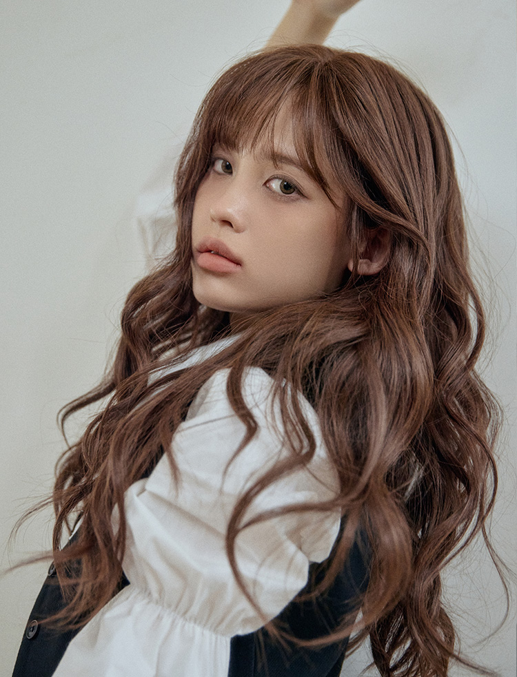 Completed wig) Air perm Elly