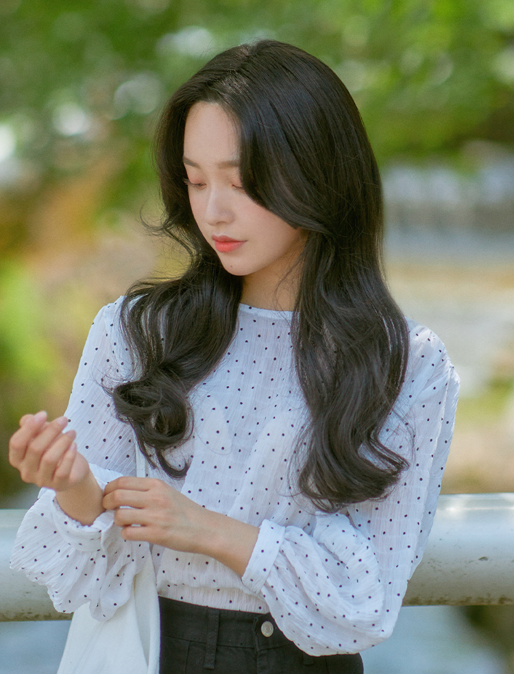 handmade Full wig) Grace Long Wave (most Yarns)