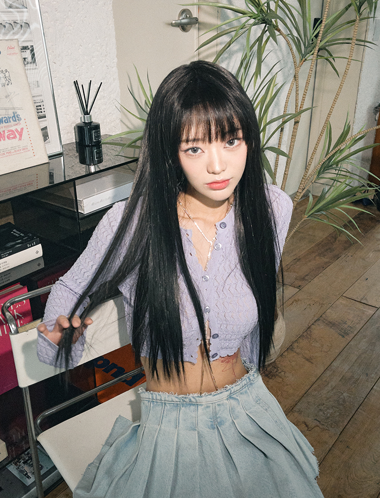 handmade Full wig) Straight 25Inch Lake Cut (most Yarns)