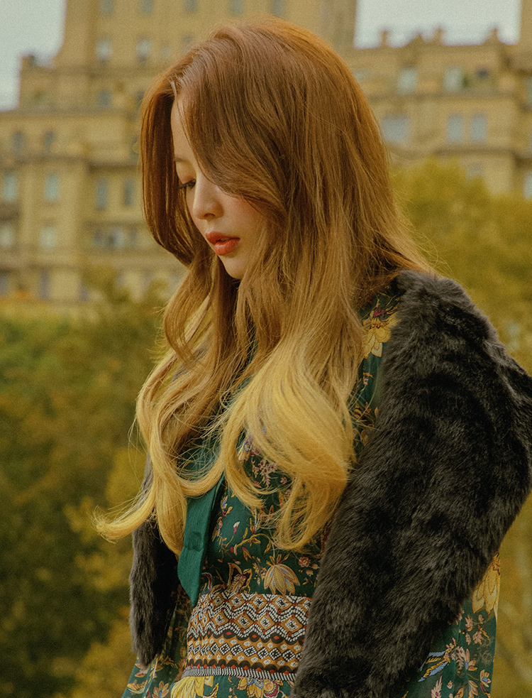 Hair extensions) Ombre Loose Perm 3 pcs (Matt Most Fiver)