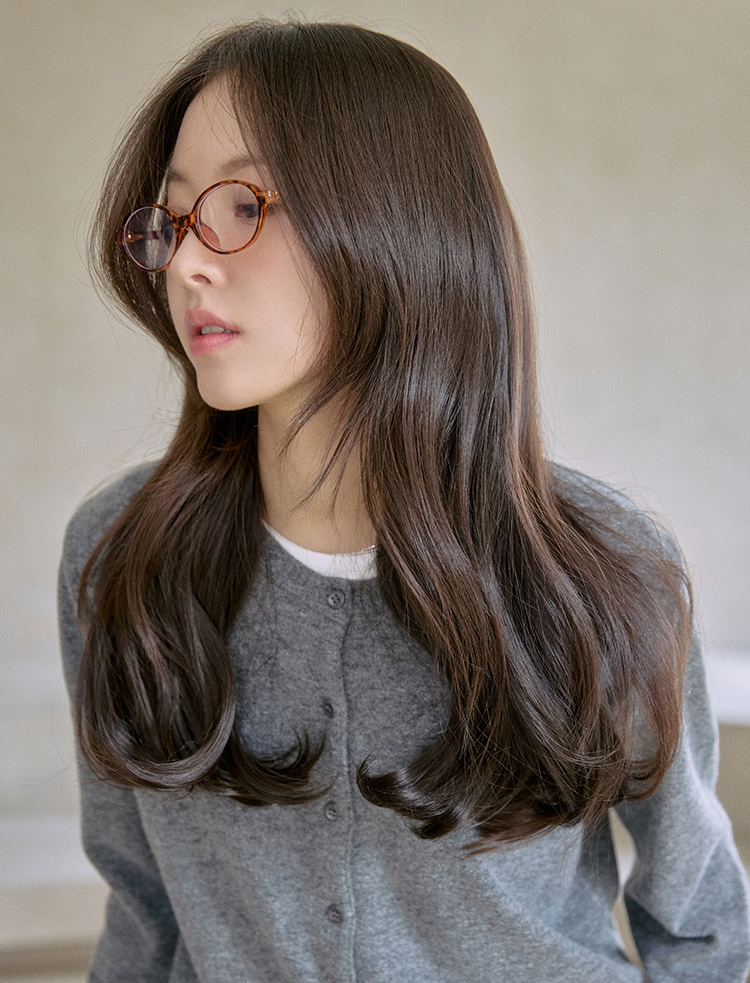 Hair extensions) Volume Glam Perm 4 Piece (Suprme Fiber)