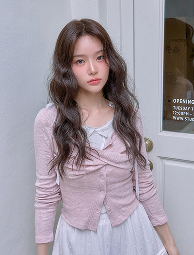 Handmade Full Wig) Jelly Perm Sana