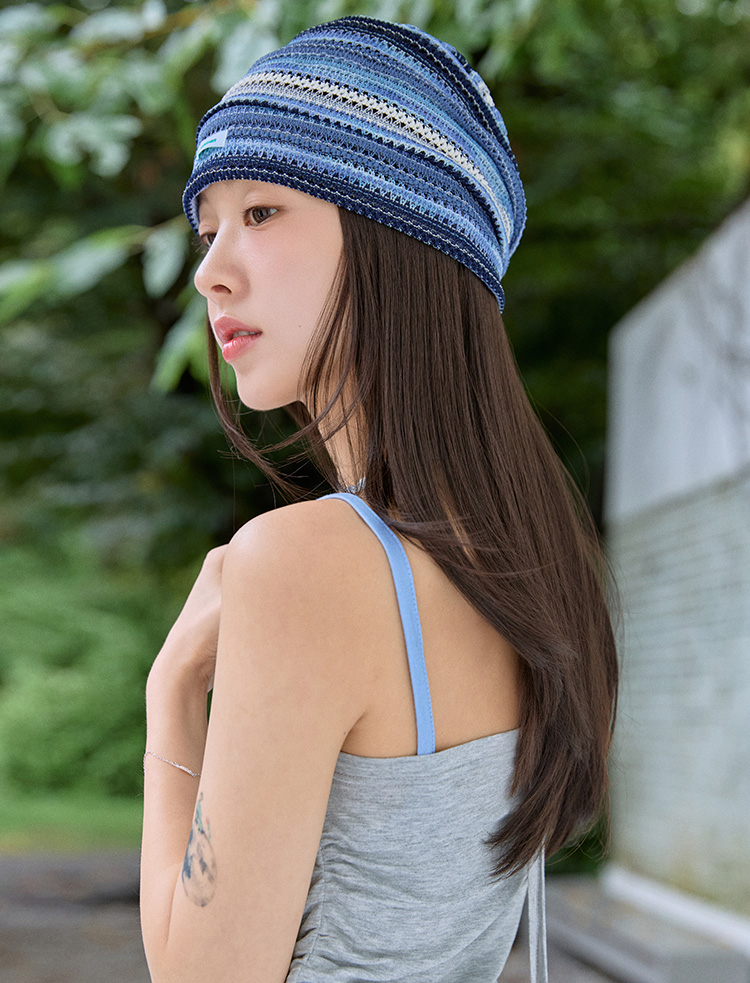 [Hat Wig] Layered Wolf Cut Nana (Transparent Strap + Bangs Kit)